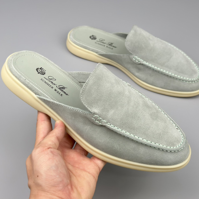 Loro Piana Babouche Walk Loafers - 