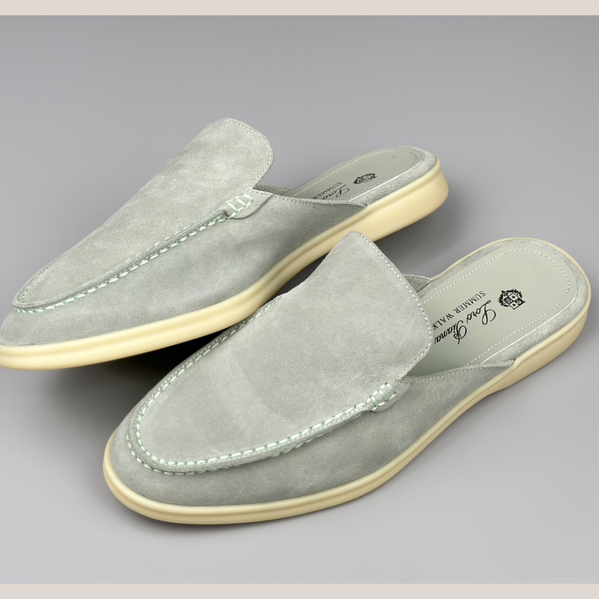 Loro Piana Babouche Walk Loafers - 