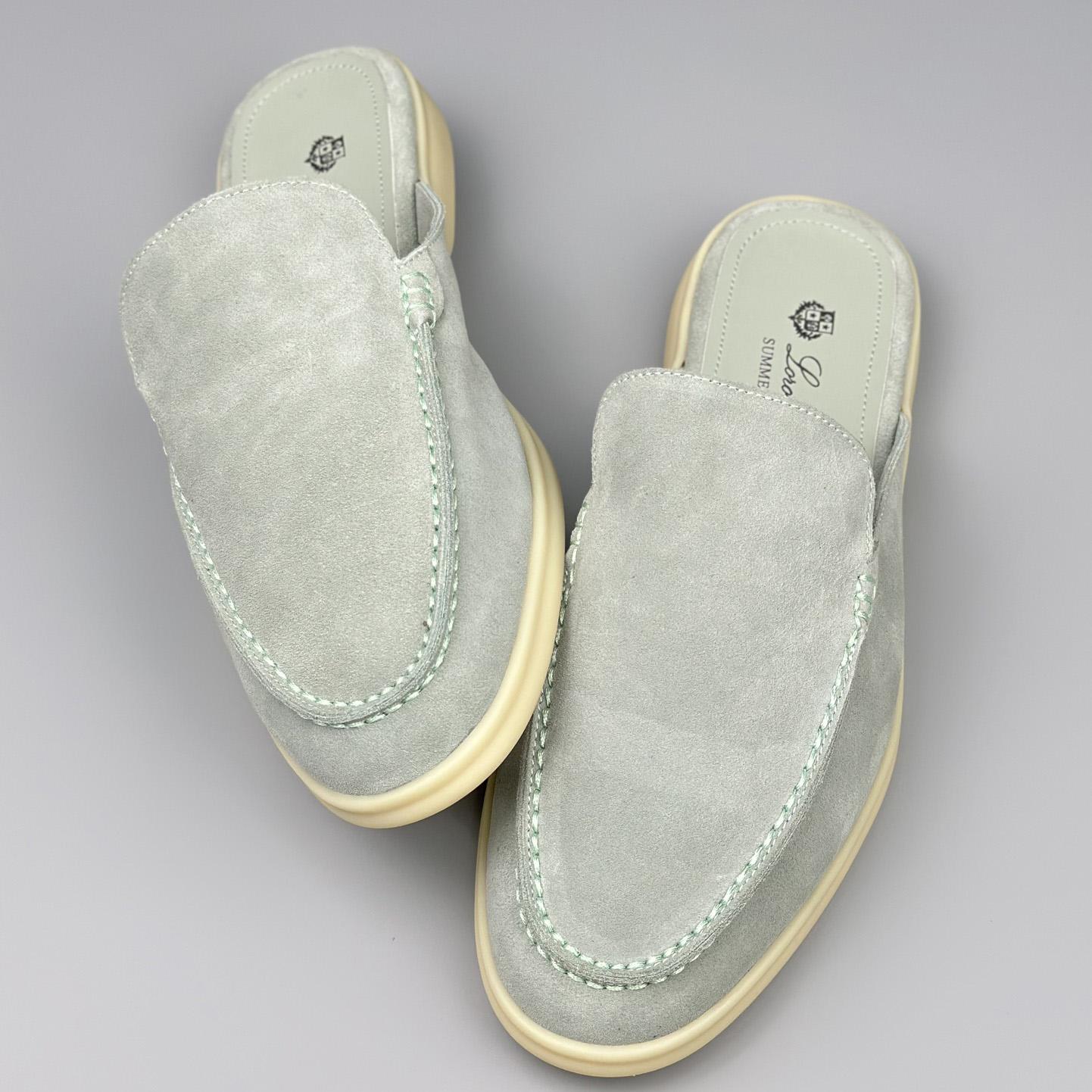 Loro Piana Babouche Walk Loafers - 