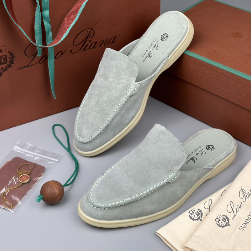 Loro Piana Babouche Walk Loafers - 