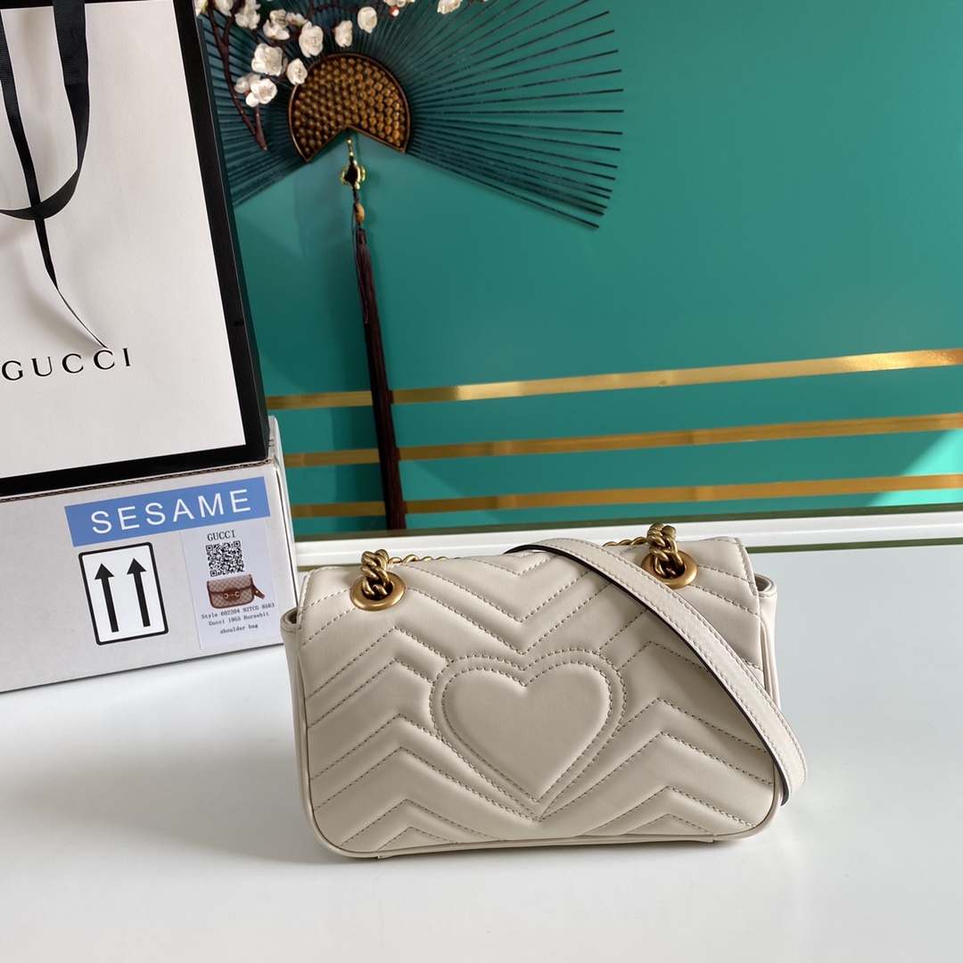 Gucci GG Marmont Matelassé Mini Bag - 