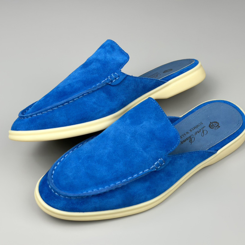 Loro Piana Babouche Walk Loafers - 