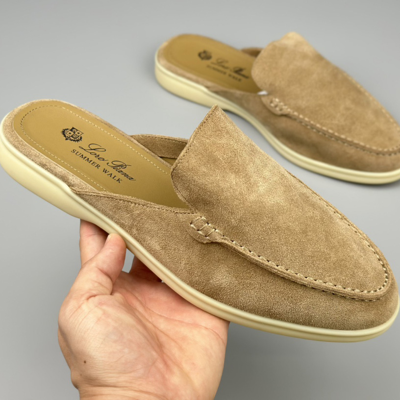 Loro Piana Babouche Walk Loafers - 