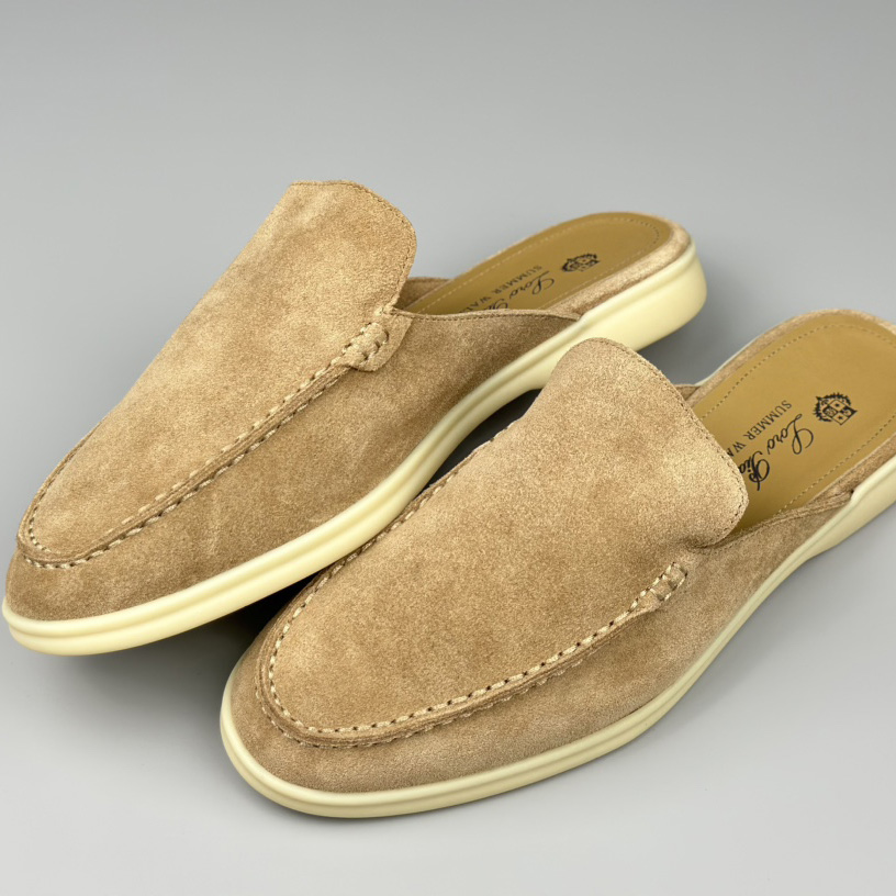Loro Piana Babouche Walk Loafers - 