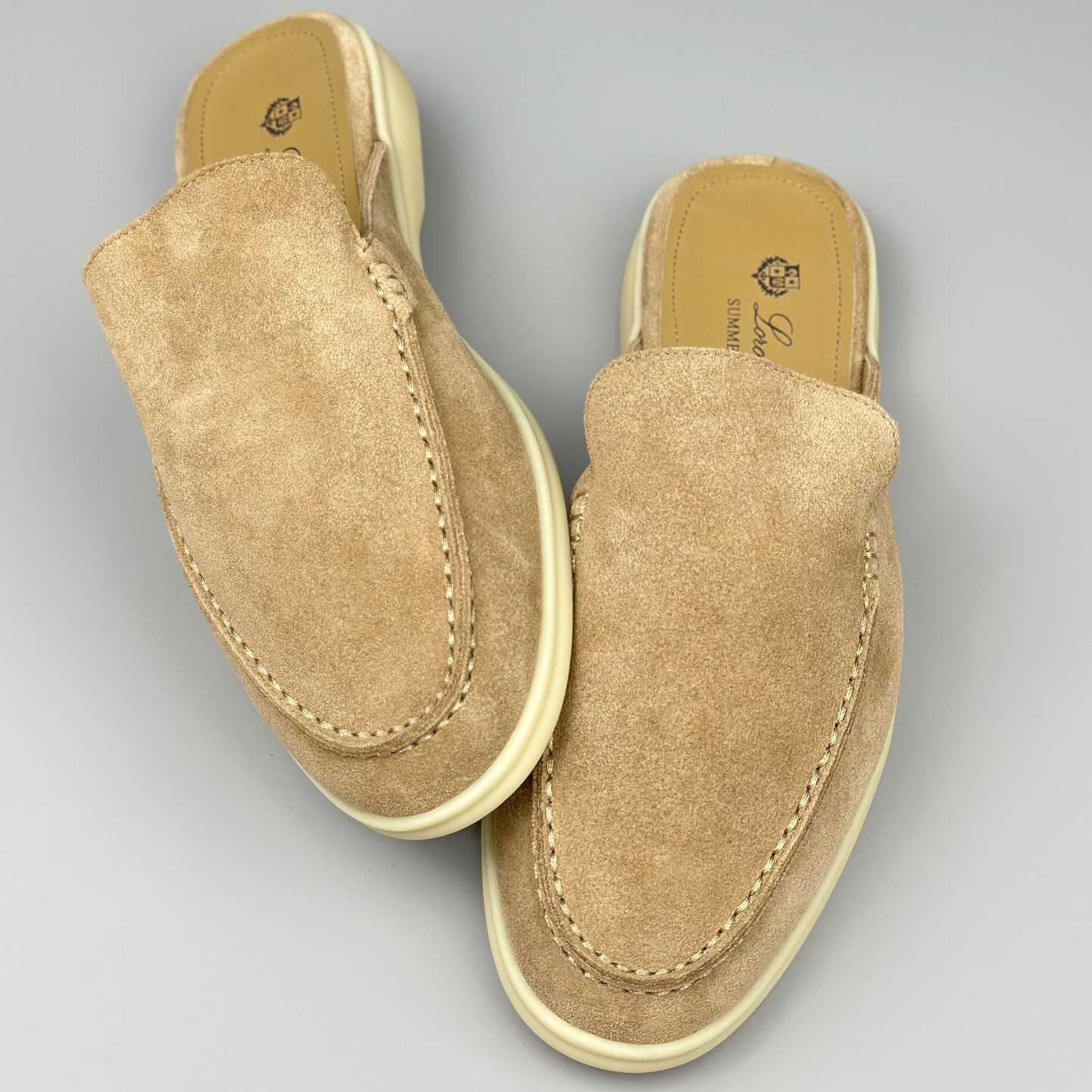 Loro Piana Babouche Walk Loafers - 