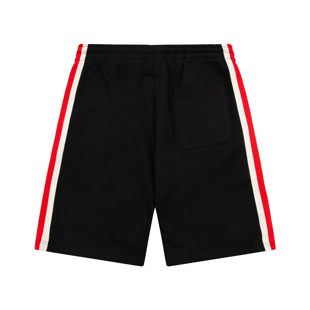 Gucci Cotton Shorts With Web - 