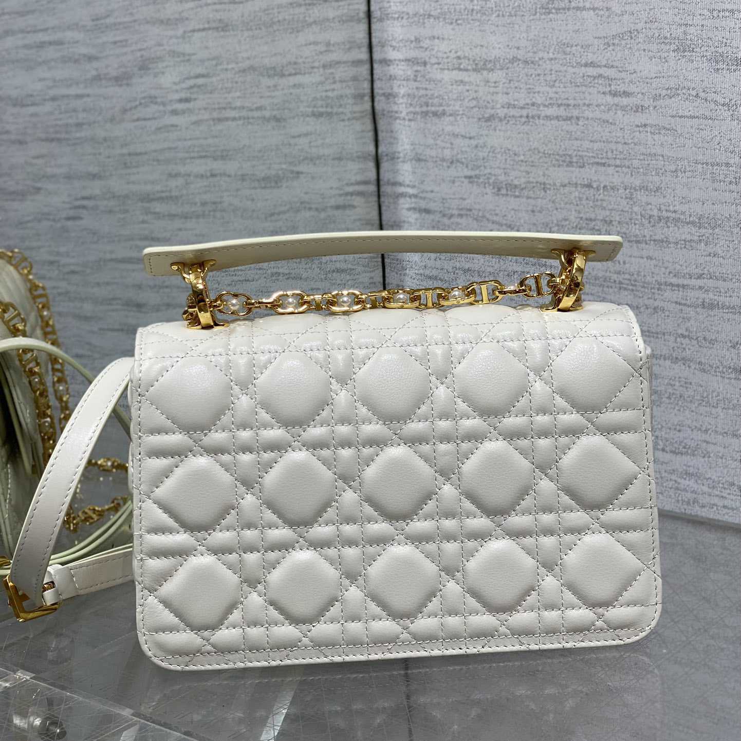 Dior Small Dior Jolie Top Handle Bag - 