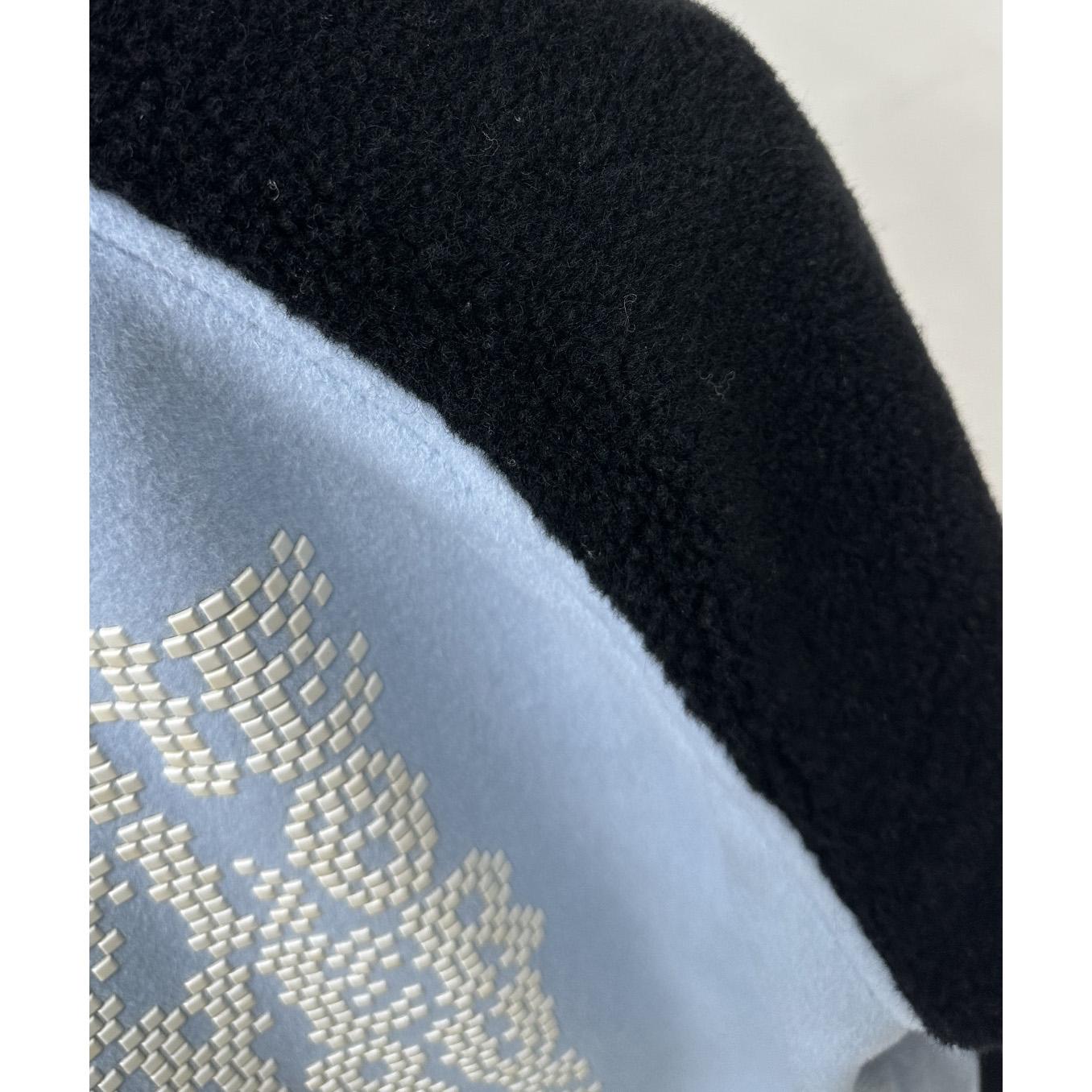 Louis Vuitton Shearling Wool Varsity Blouson    1AFAJE - 