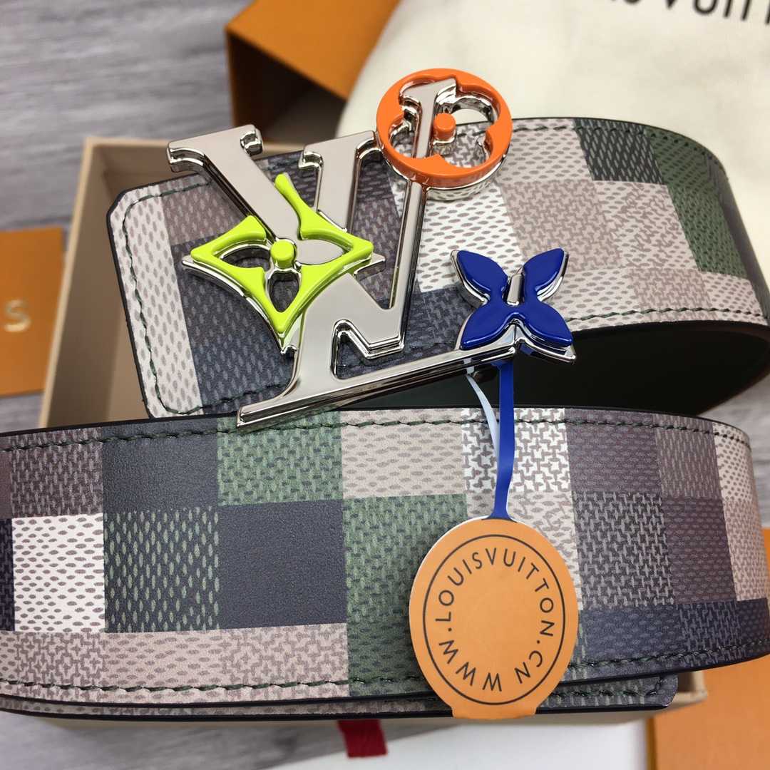 LV Blossom 40mm Reversible Belt - 