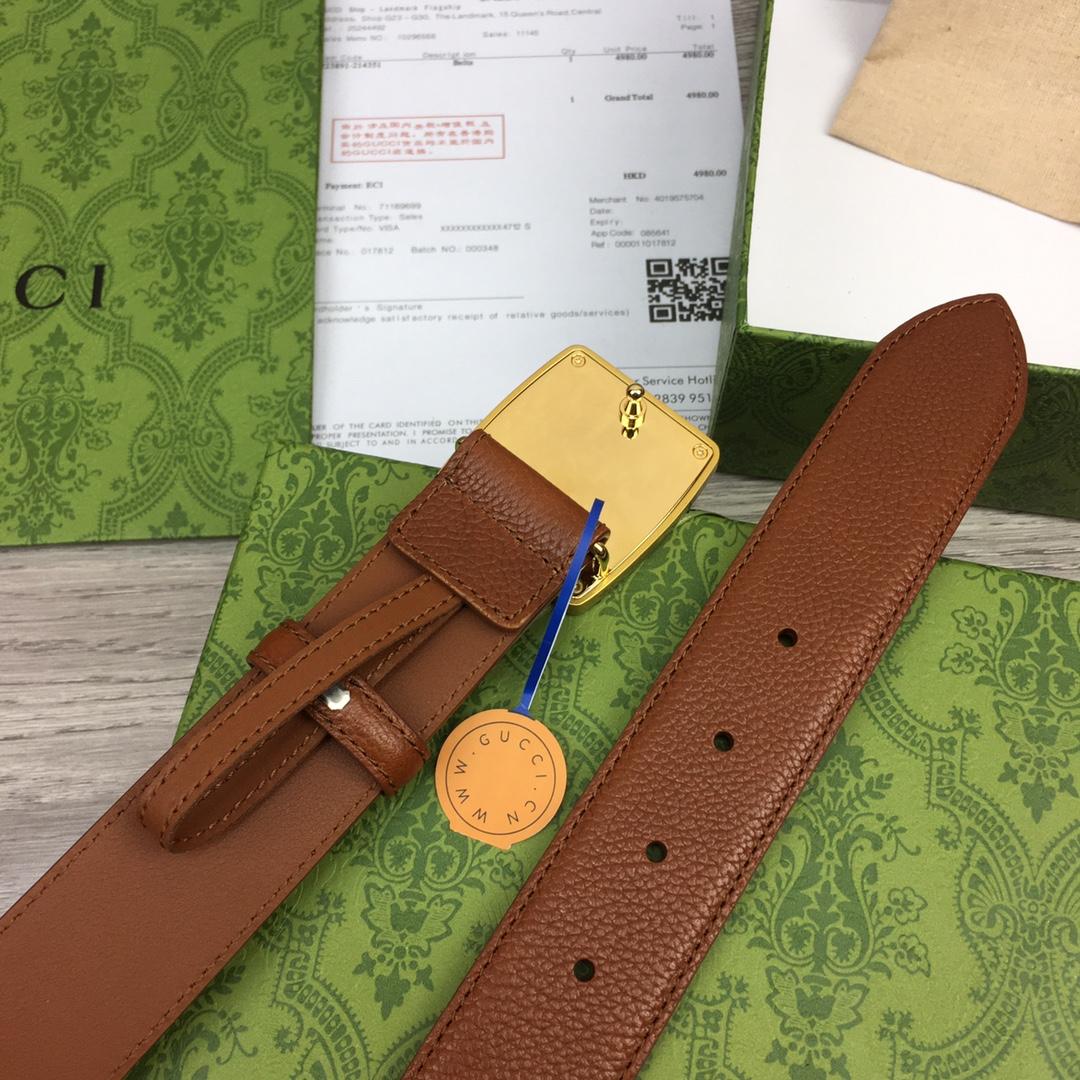 Gucci Leather Belt  35mm - 