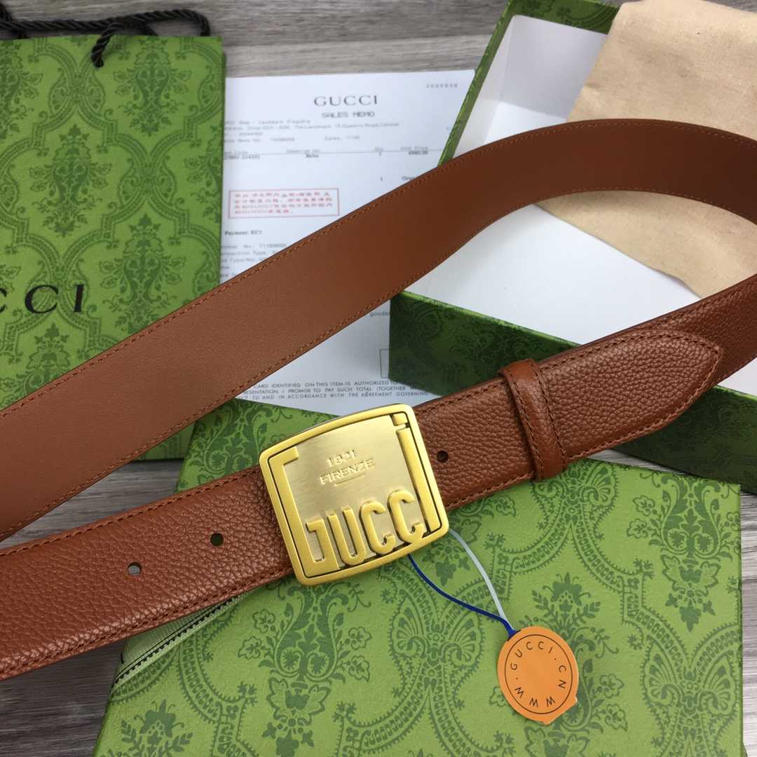 Gucci Leather Belt  35mm - 