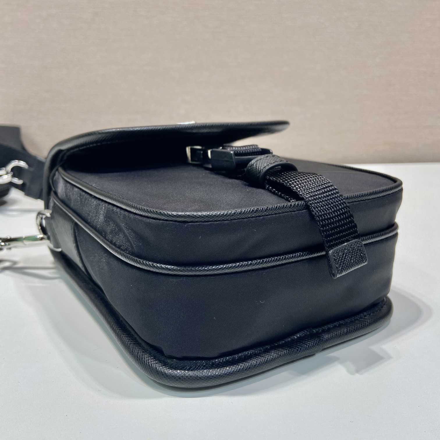 Prada Re-Nylon And Saffiano Leather Shoulder Bag - 