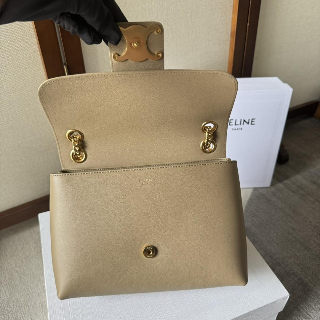 Celine Medium Celine Victoire Bag In Supple Calfskin  - 