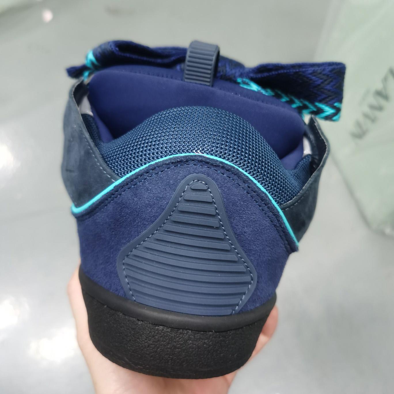 Lanvin Curb Panelled Sneakers - 