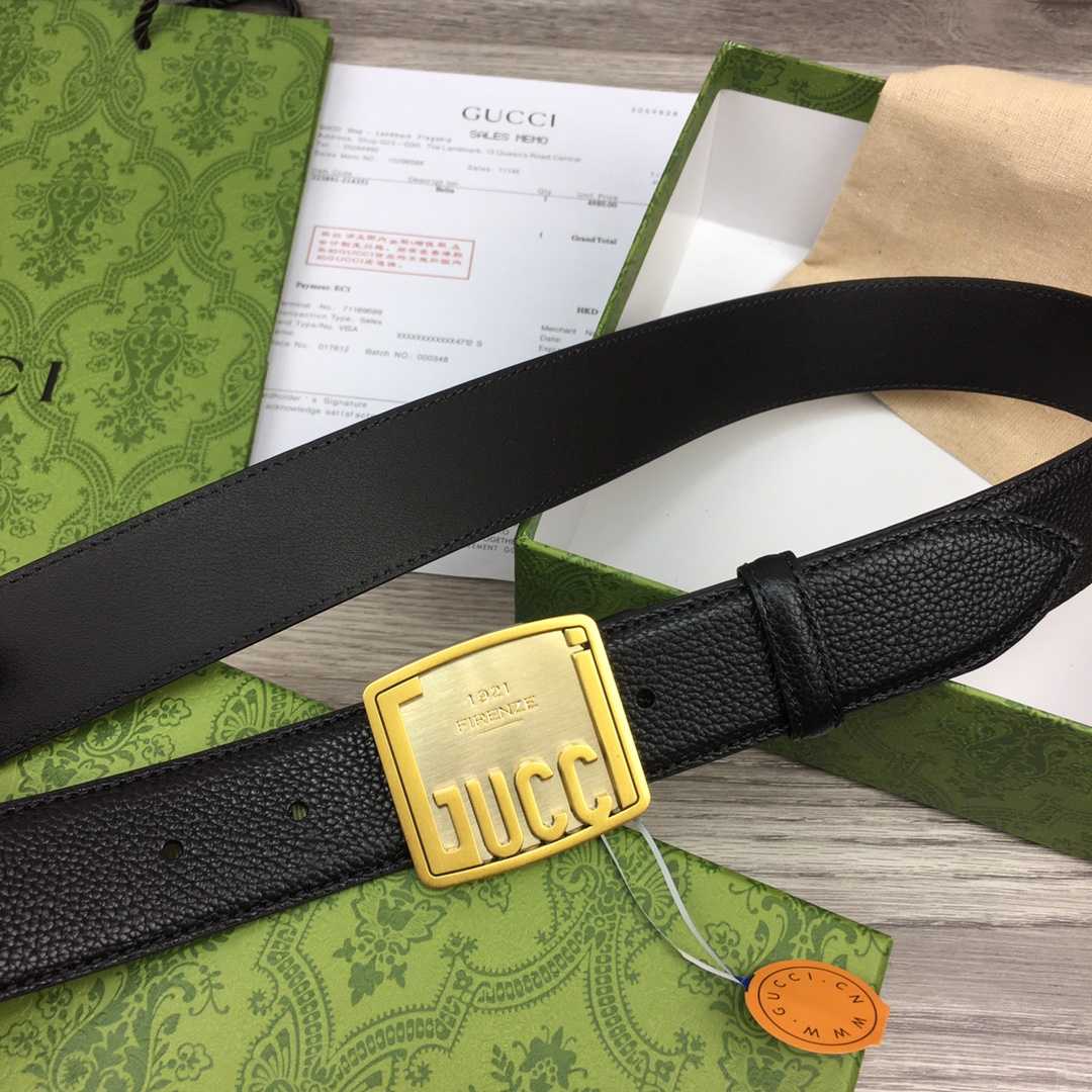 Gucci Leather Belt  35mm - 