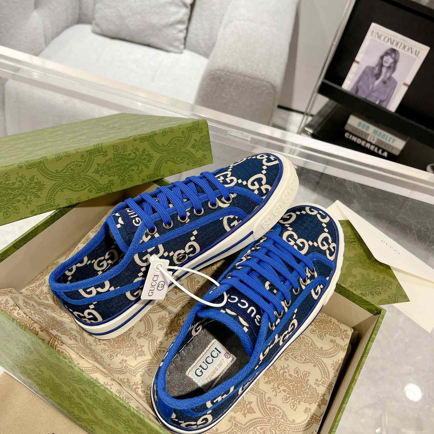 Gucci Men's Gucci Tennis 1977 Sneaker - 