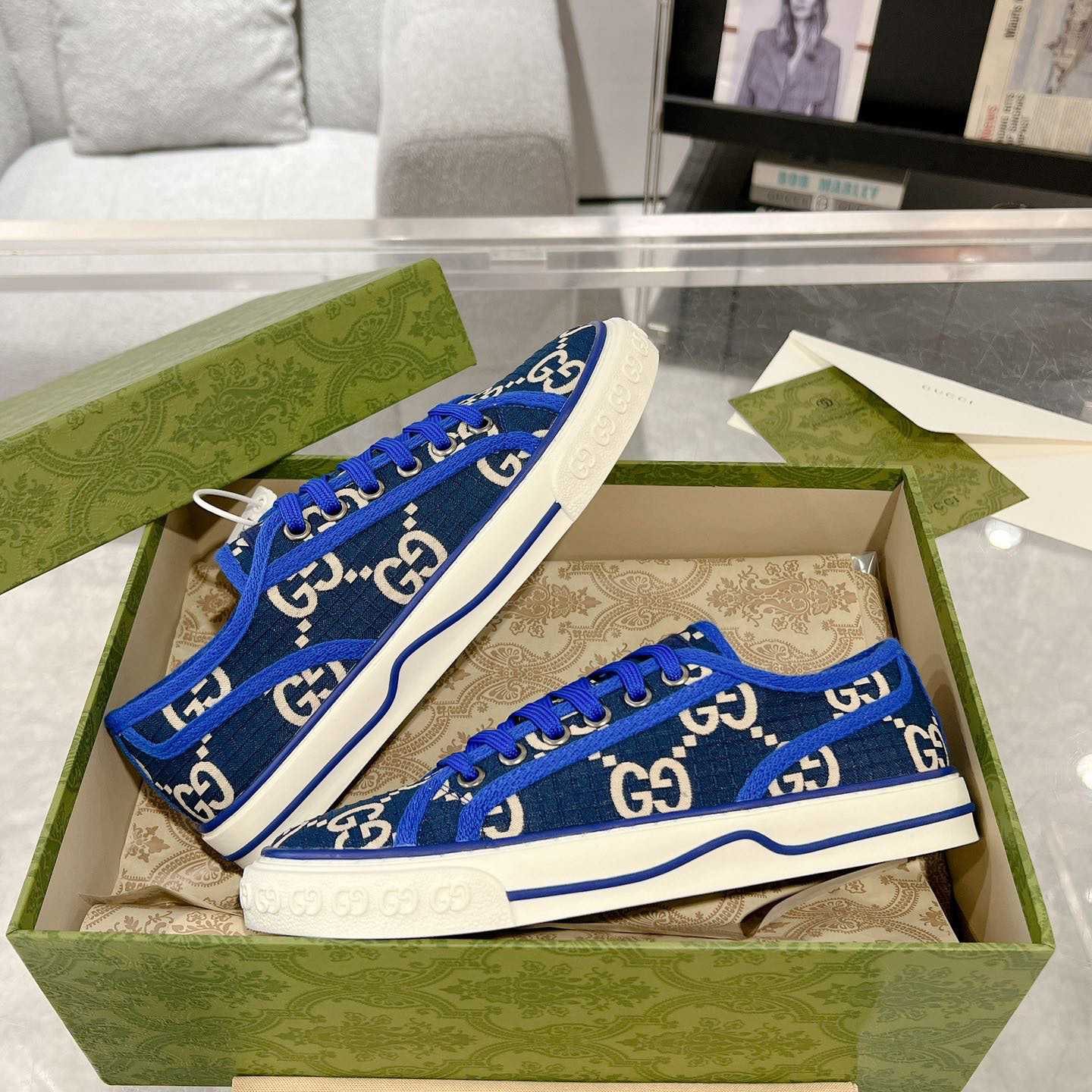 Gucci Men's Gucci Tennis 1977 Sneaker - 