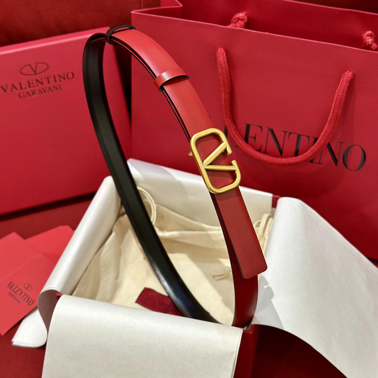 Valenti VLogo Reversible Belt   20mm - 