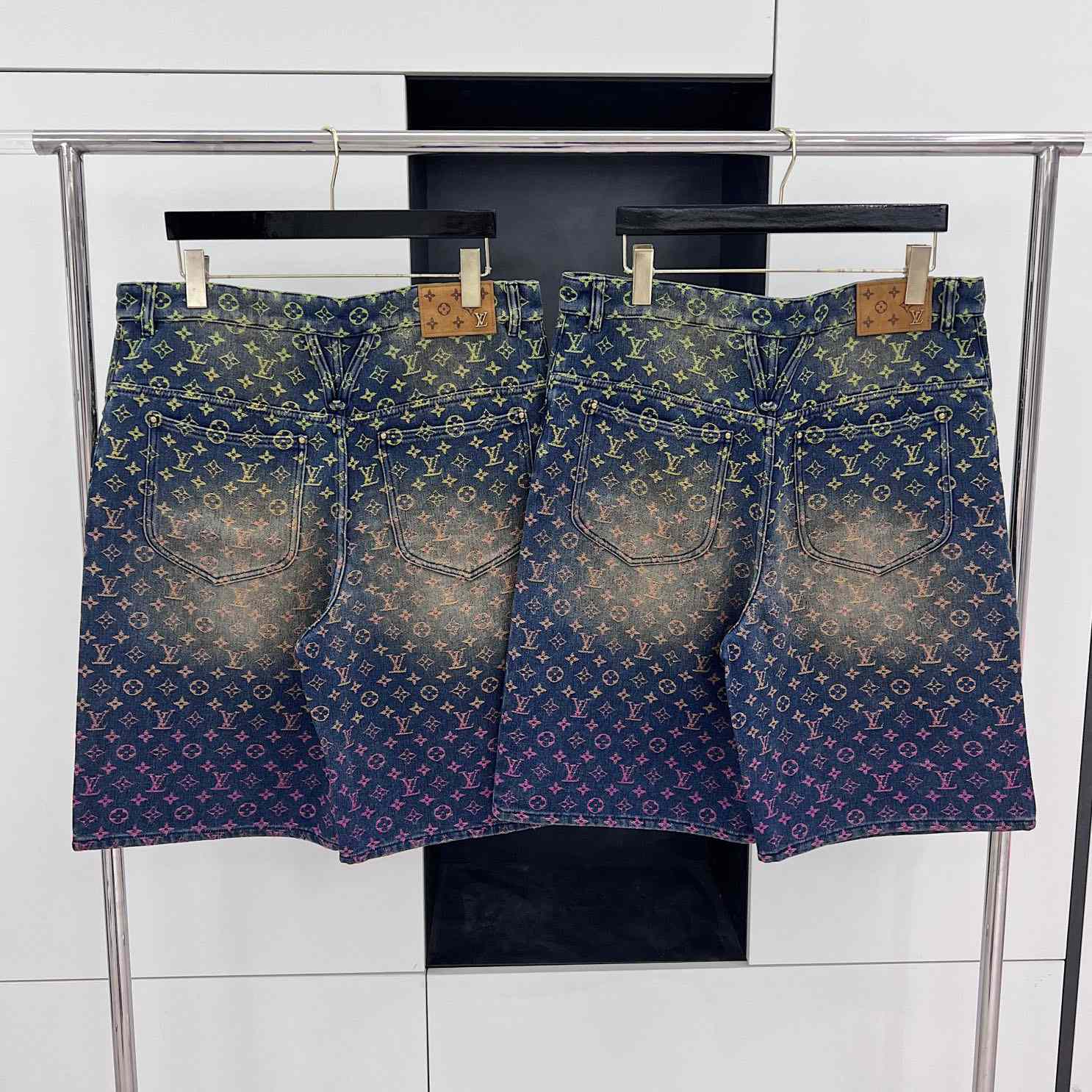 Louis Vuitton Monogram Denim Shorts - 