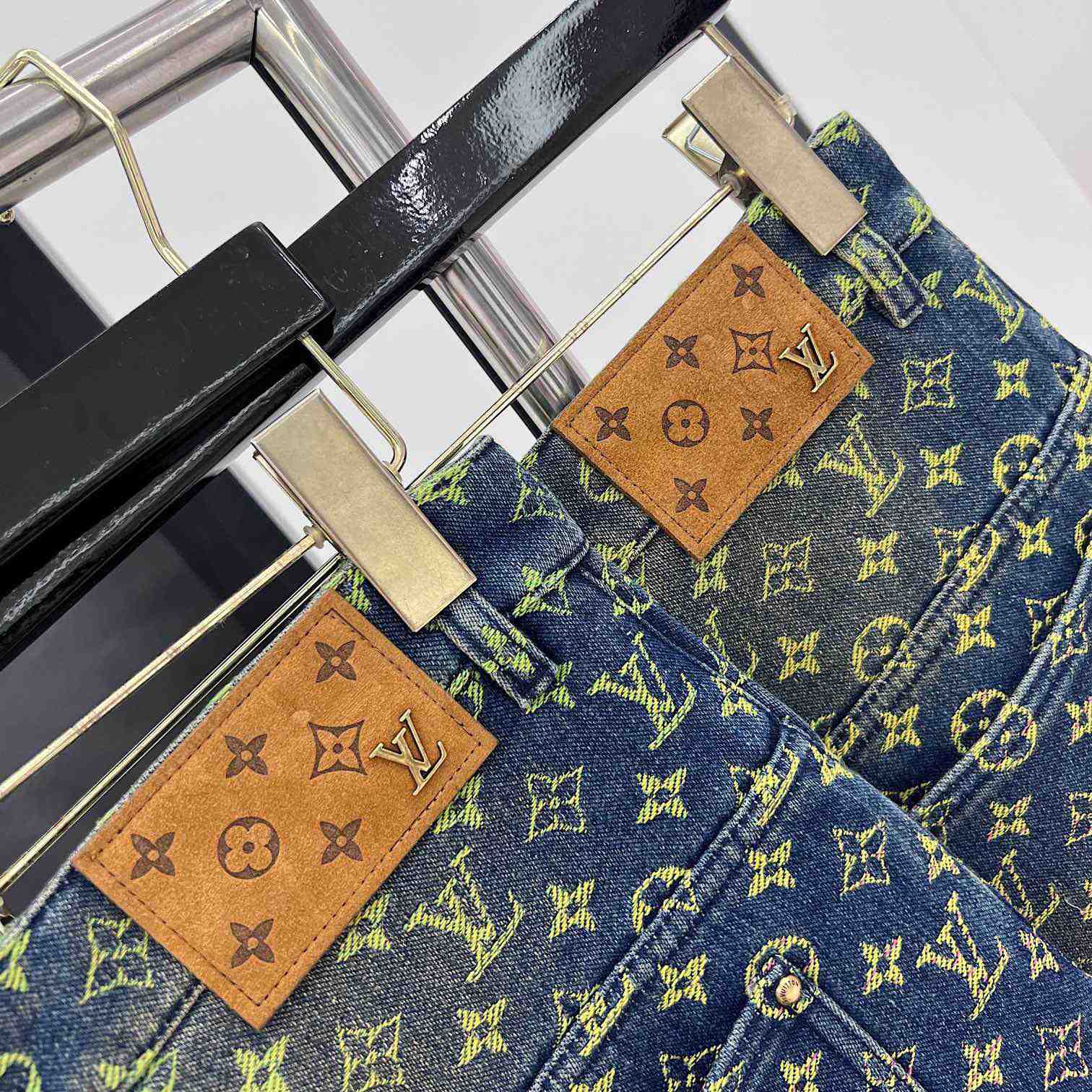 Louis Vuitton Monogram Denim Shorts - 