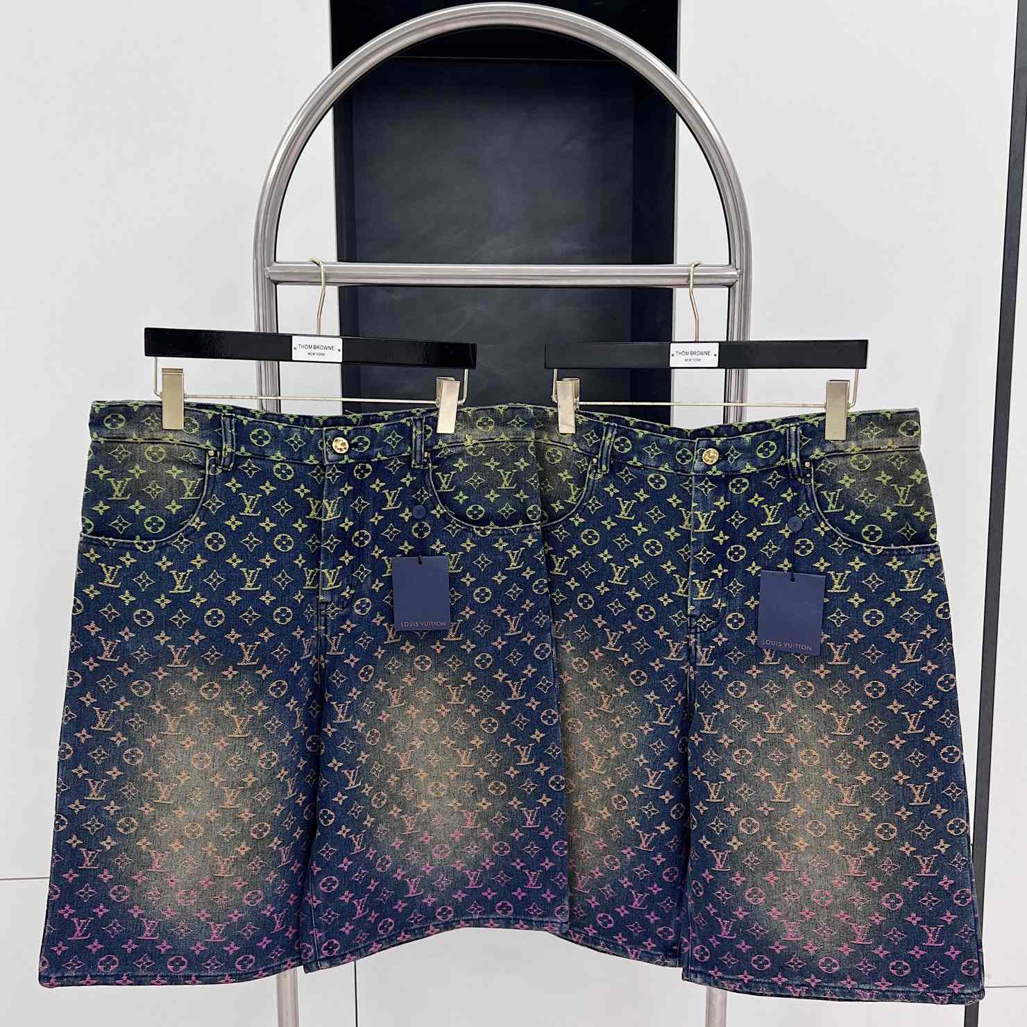 Louis Vuitton Monogram Denim Shorts - 