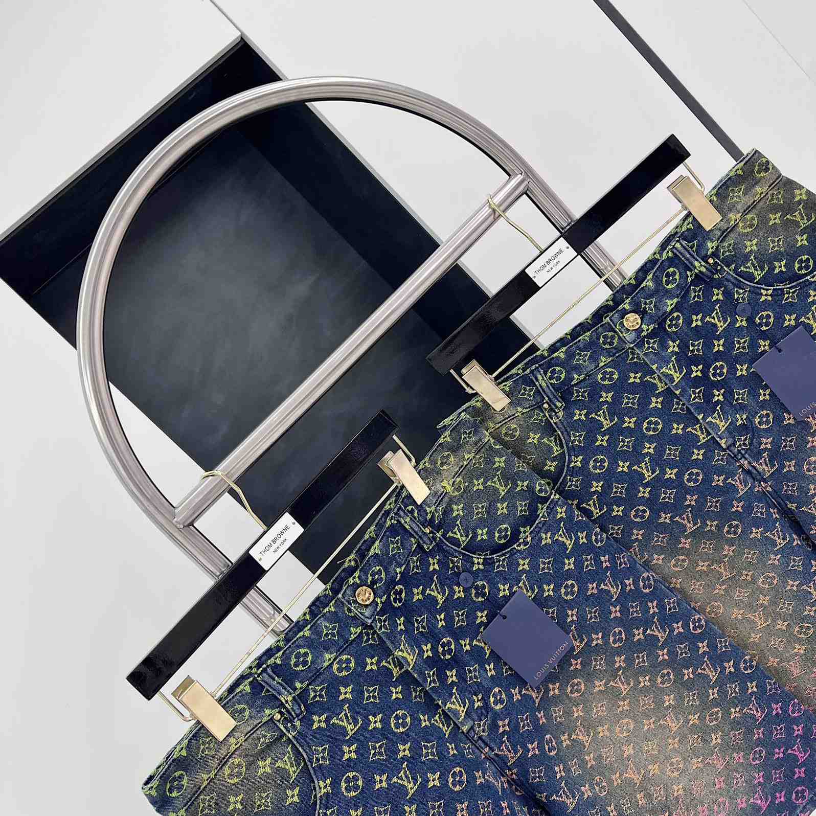 Louis Vuitton Monogram Denim Shorts - 