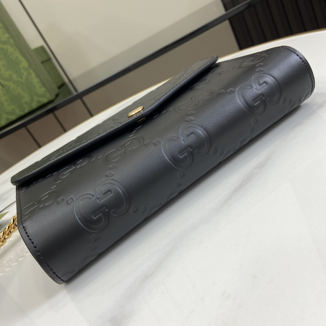 Gucci GG Chain Wallet - DesignerGu