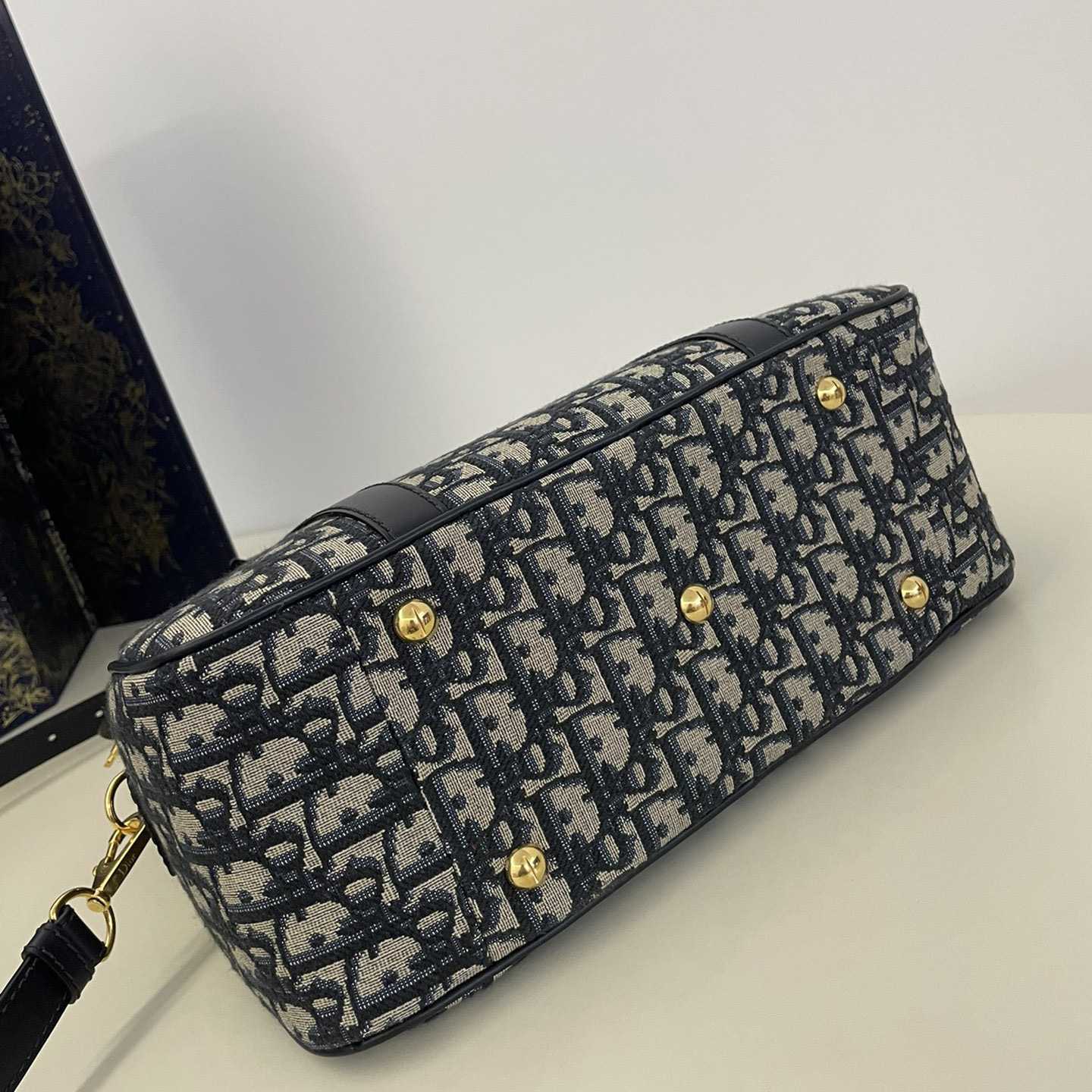 Dior Medium D-Vibe Bowling Bag - 