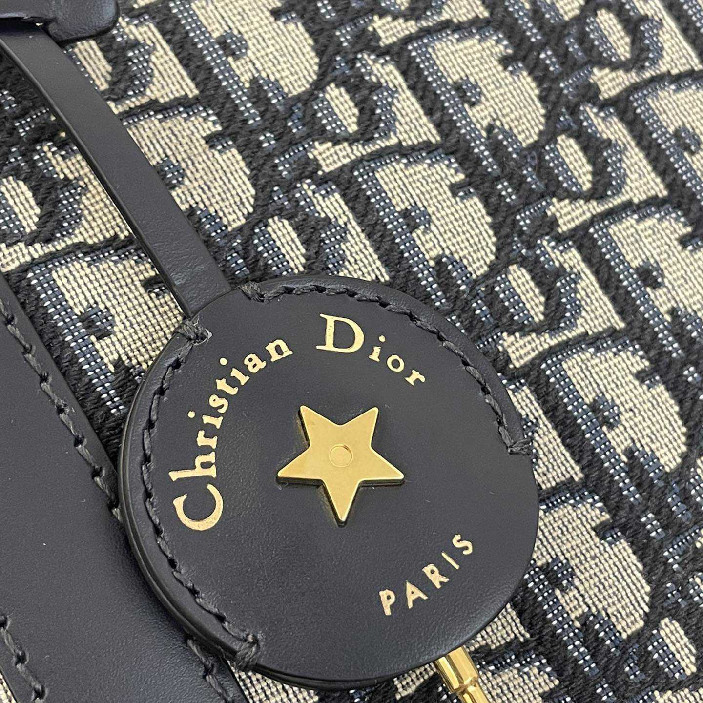 Dior Medium D-Vibe Bowling Bag - 