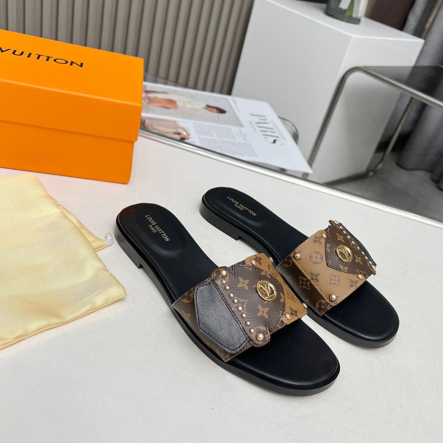 Louis Vuitton LV Frame Flat Mule   1ACXGE - 