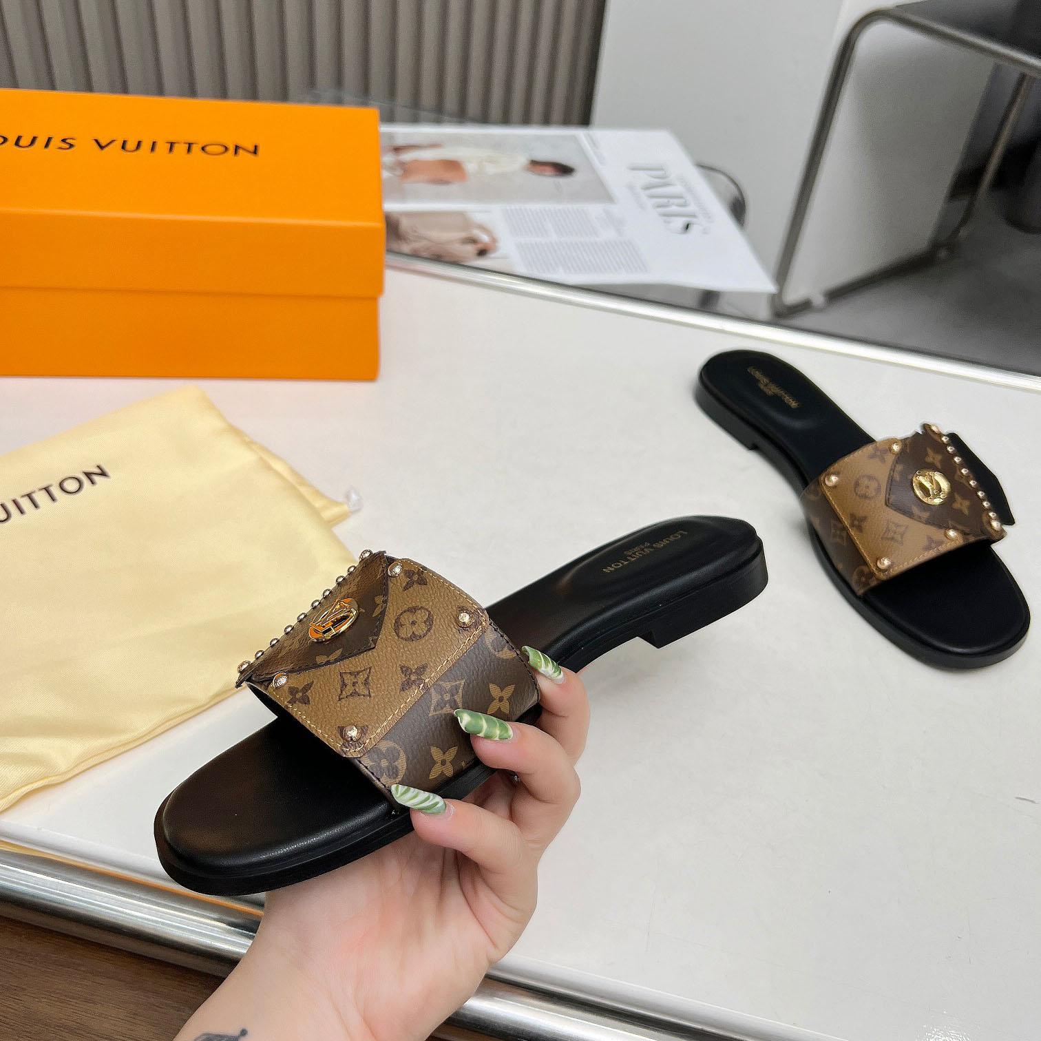 Louis Vuitton LV Frame Flat Mule   1ACXGE - 