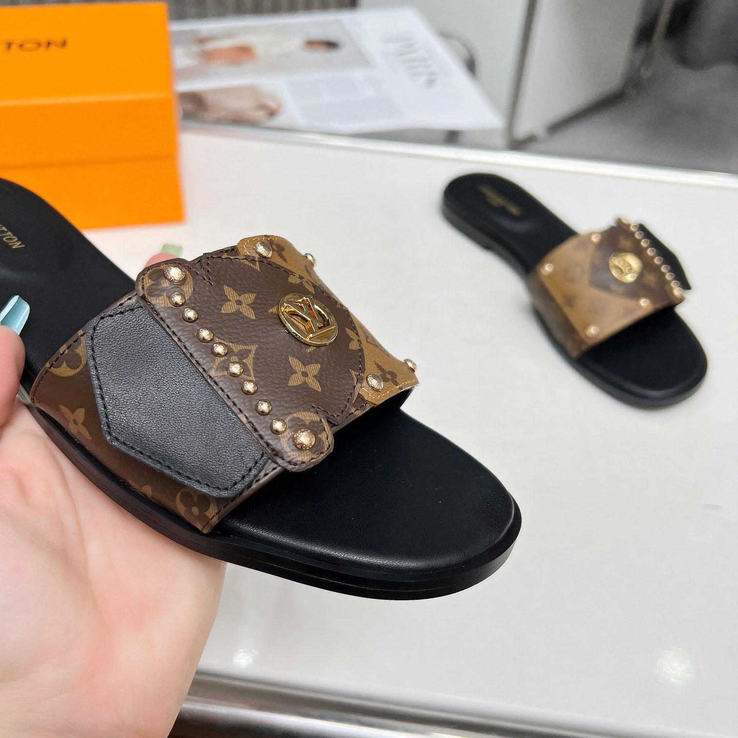Louis Vuitton LV Frame Flat Mule   1ACXGE - 
