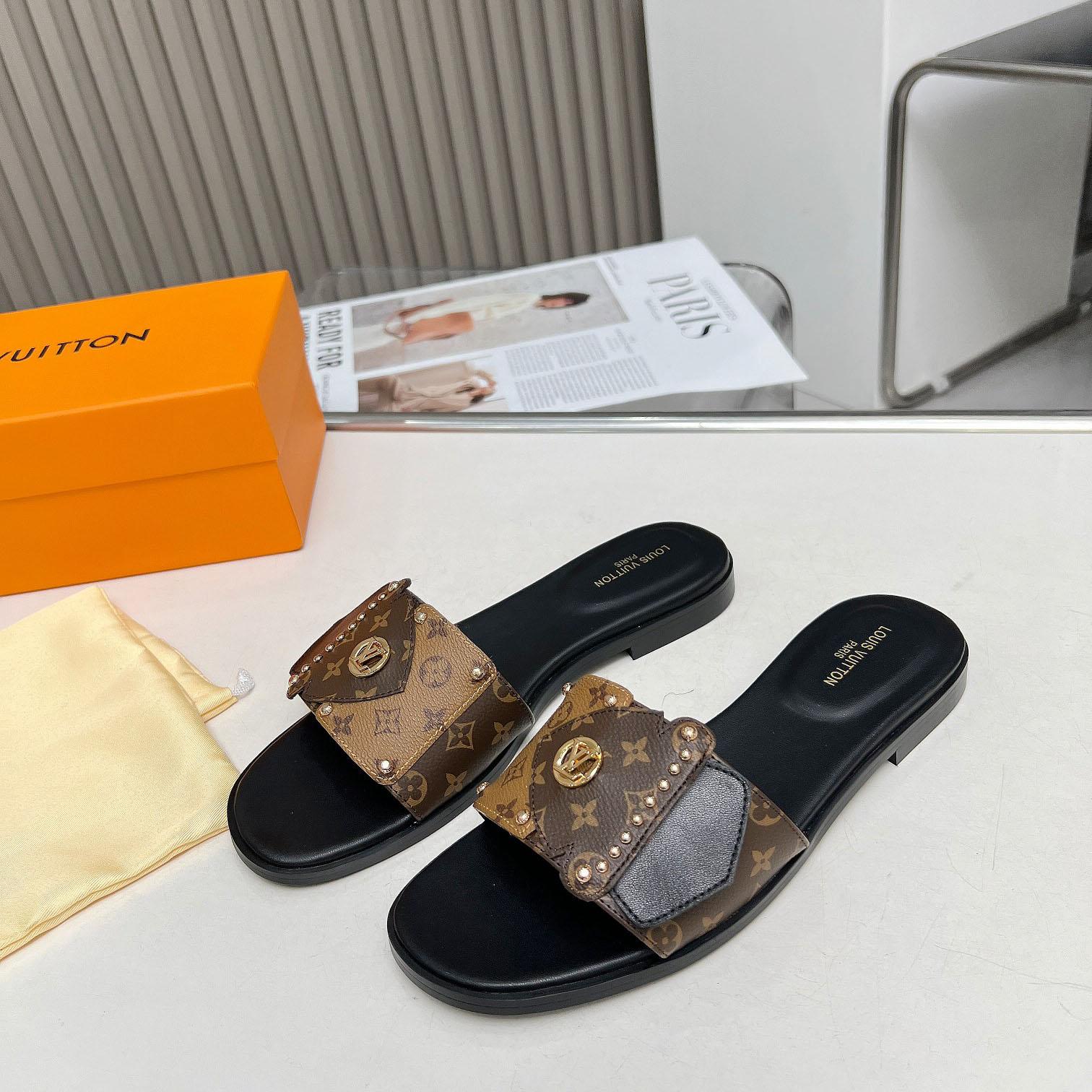 Louis Vuitton LV Frame Flat Mule   1ACXGE - 