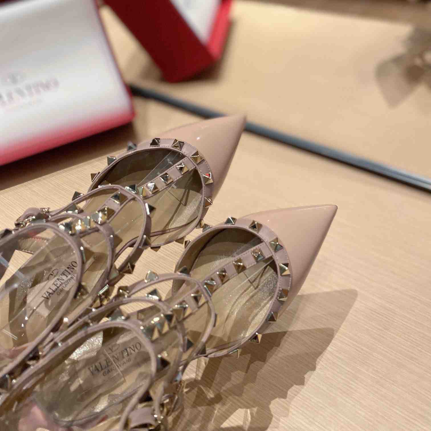 Valenti Garavani Rockstud 65mm Caged Pumps - 