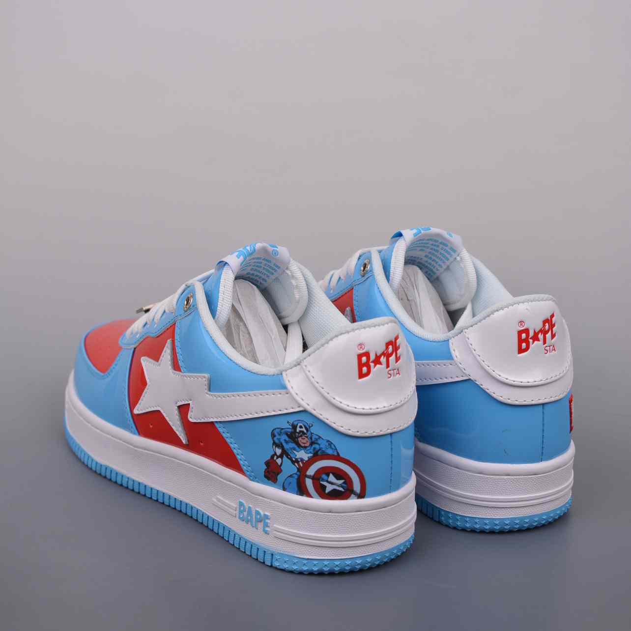 Bapesta X Marvel "Captain America" Sneaker  - 