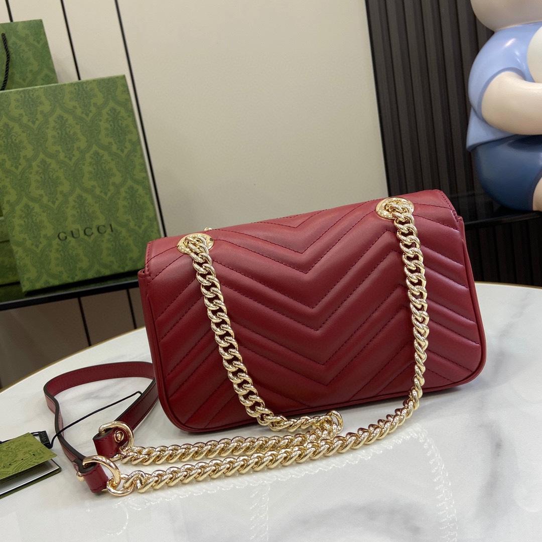 Gucci GG Marmont Mini Shoulder Bag - 