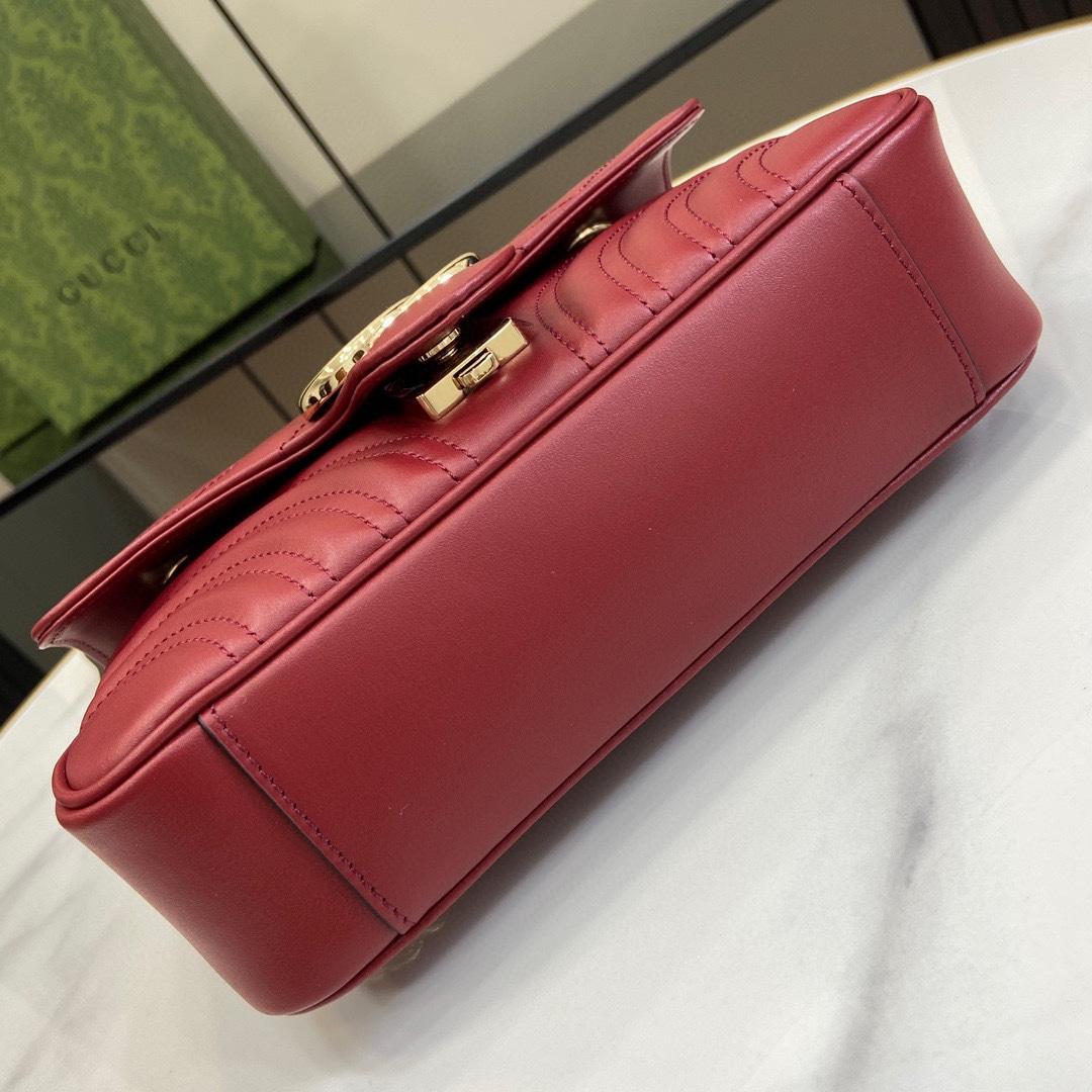 Gucci GG Marmont Mini Shoulder Bag - 