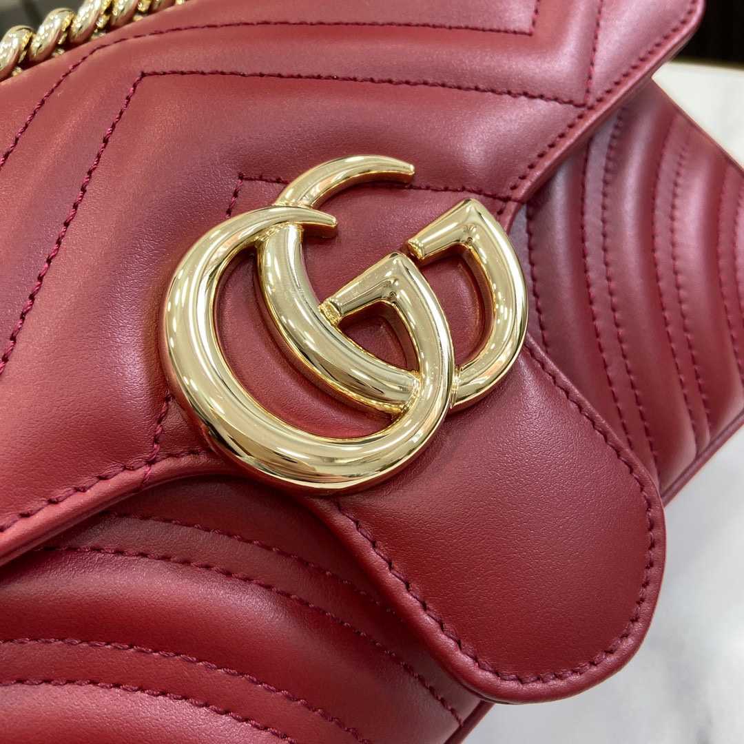 Gucci GG Marmont Mini Shoulder Bag - 