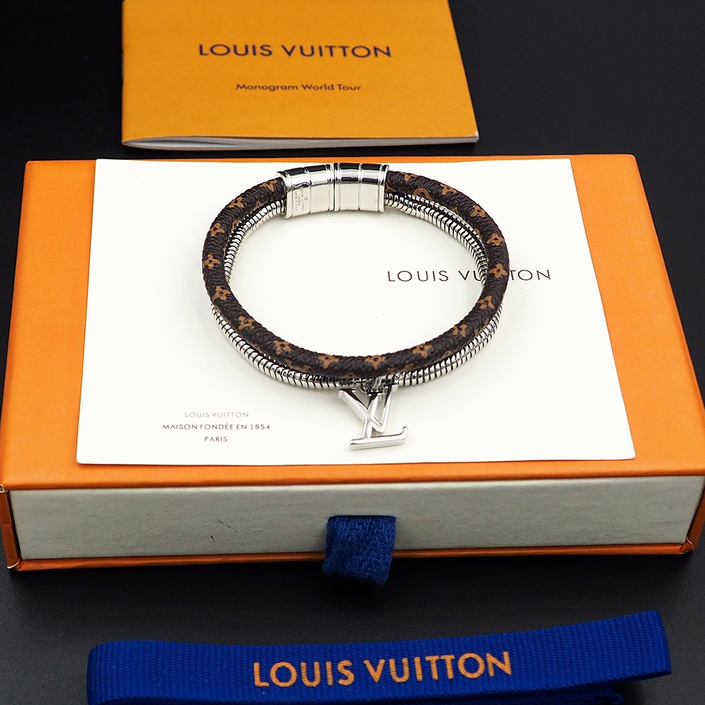 Louis Vuitton Monogram Swirl Bracelet   M8579E - 