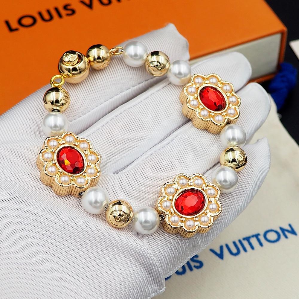 Louis Vuitton LV Dynasty Flower Bracelet - 
