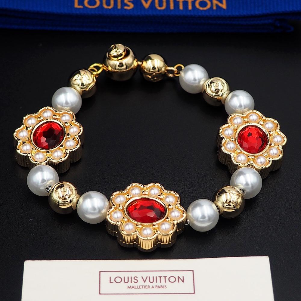 Louis Vuitton LV Dynasty Flower Bracelet - 