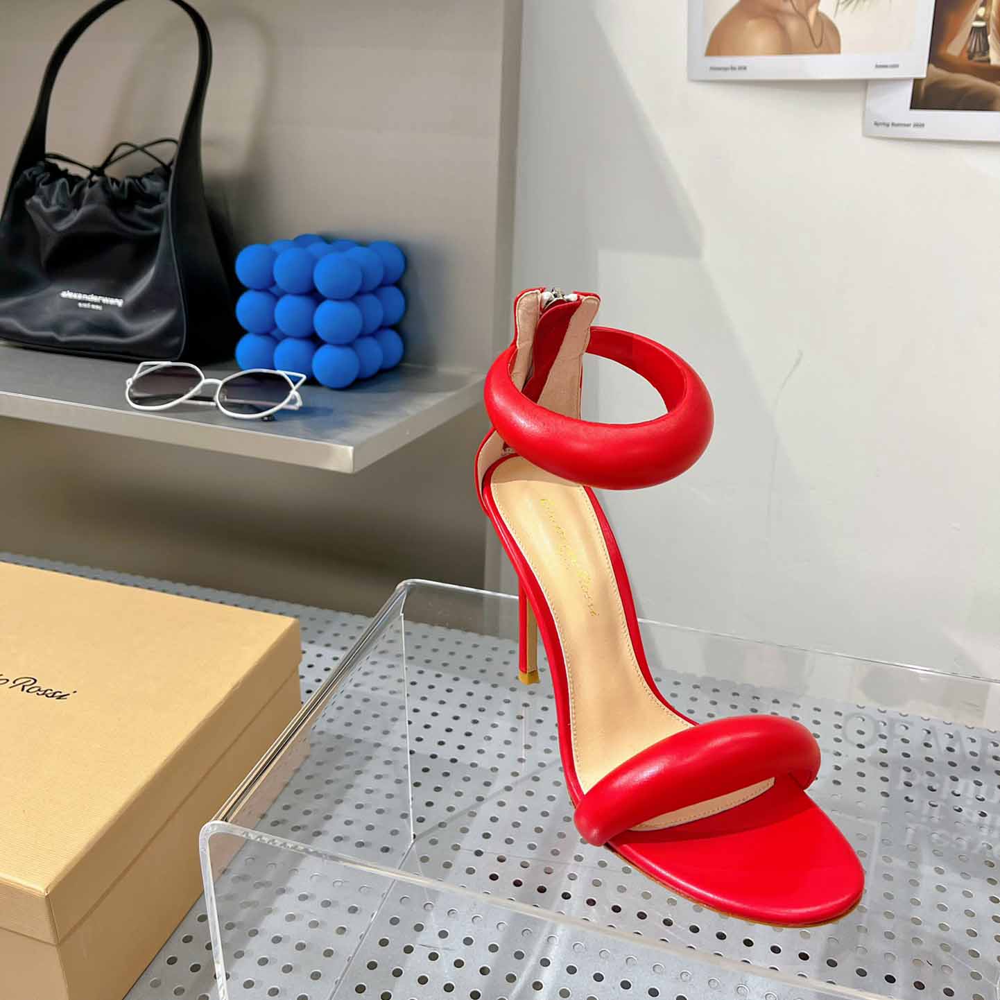 Gianvito Rossi Leather Bijoux Sandals - 