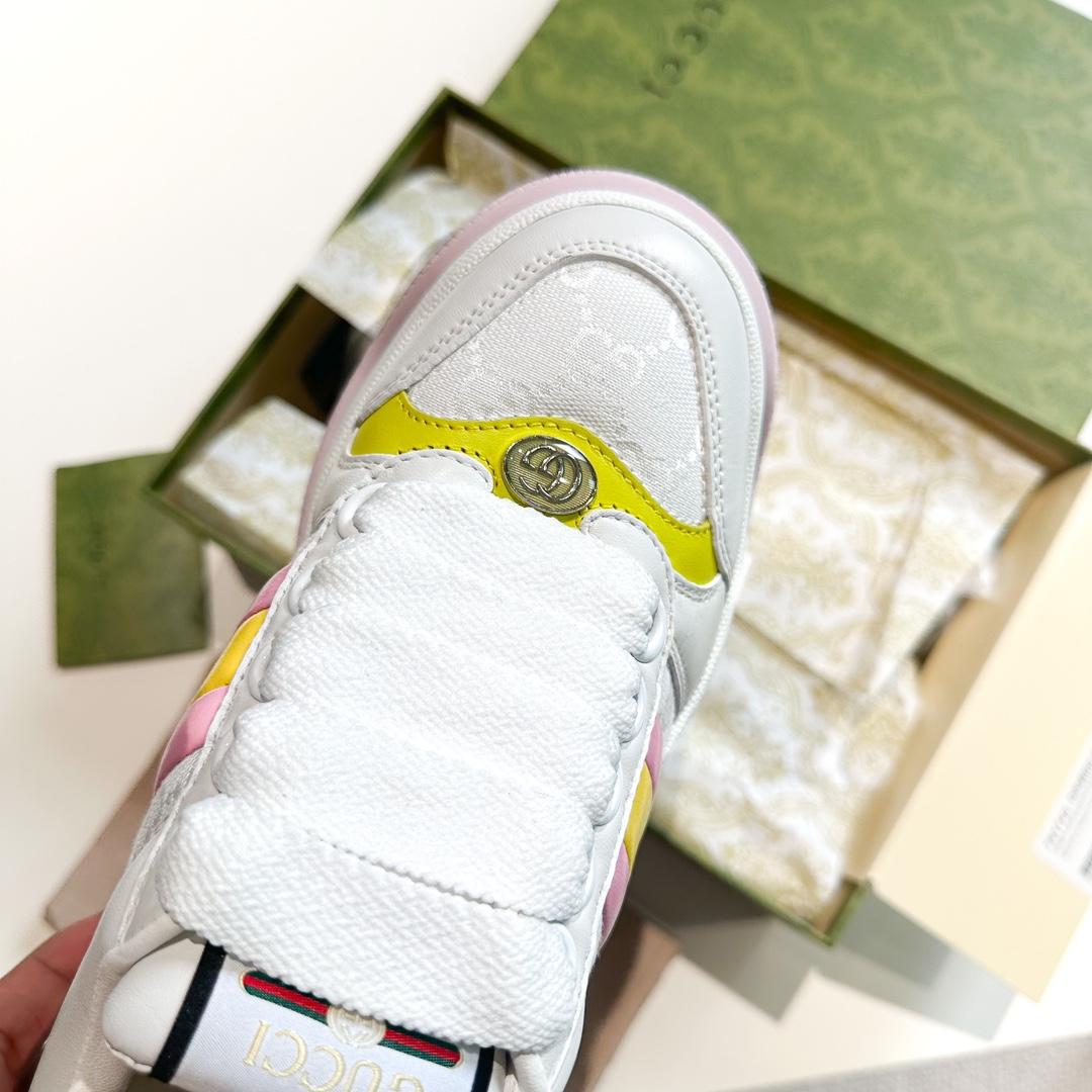 Gucci Screener Trainer With Web - DesignerGu