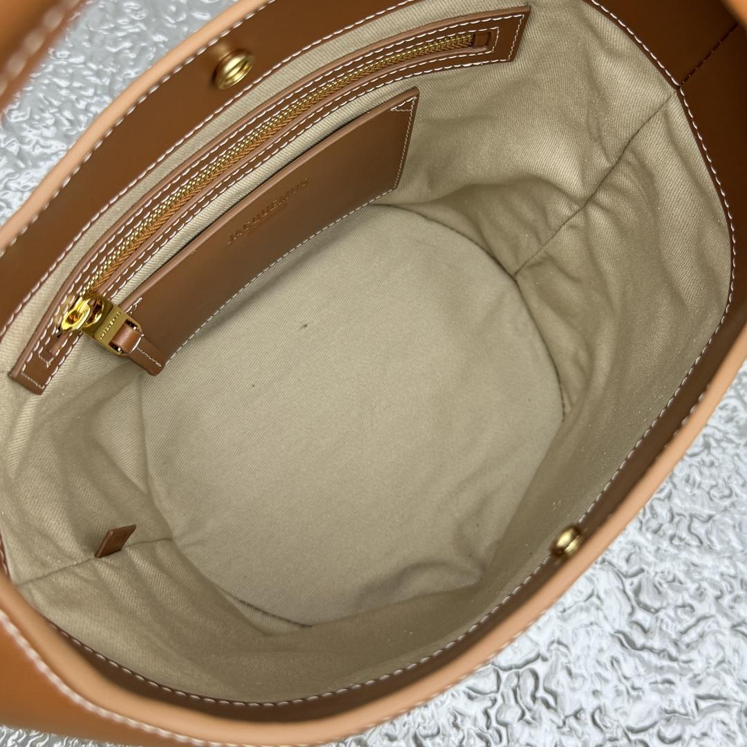 Jacquemus Le petit Tourni Mini Knotted Bucket Bag - 