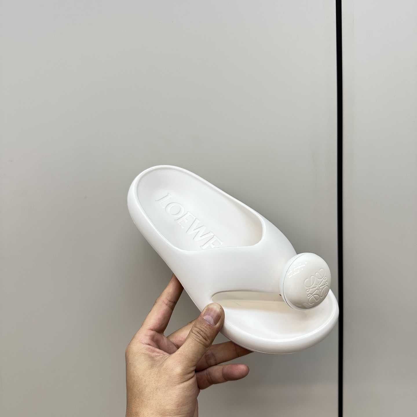 Loewe Paula's Ibiza Bubble Rubber Thong Sandals - 