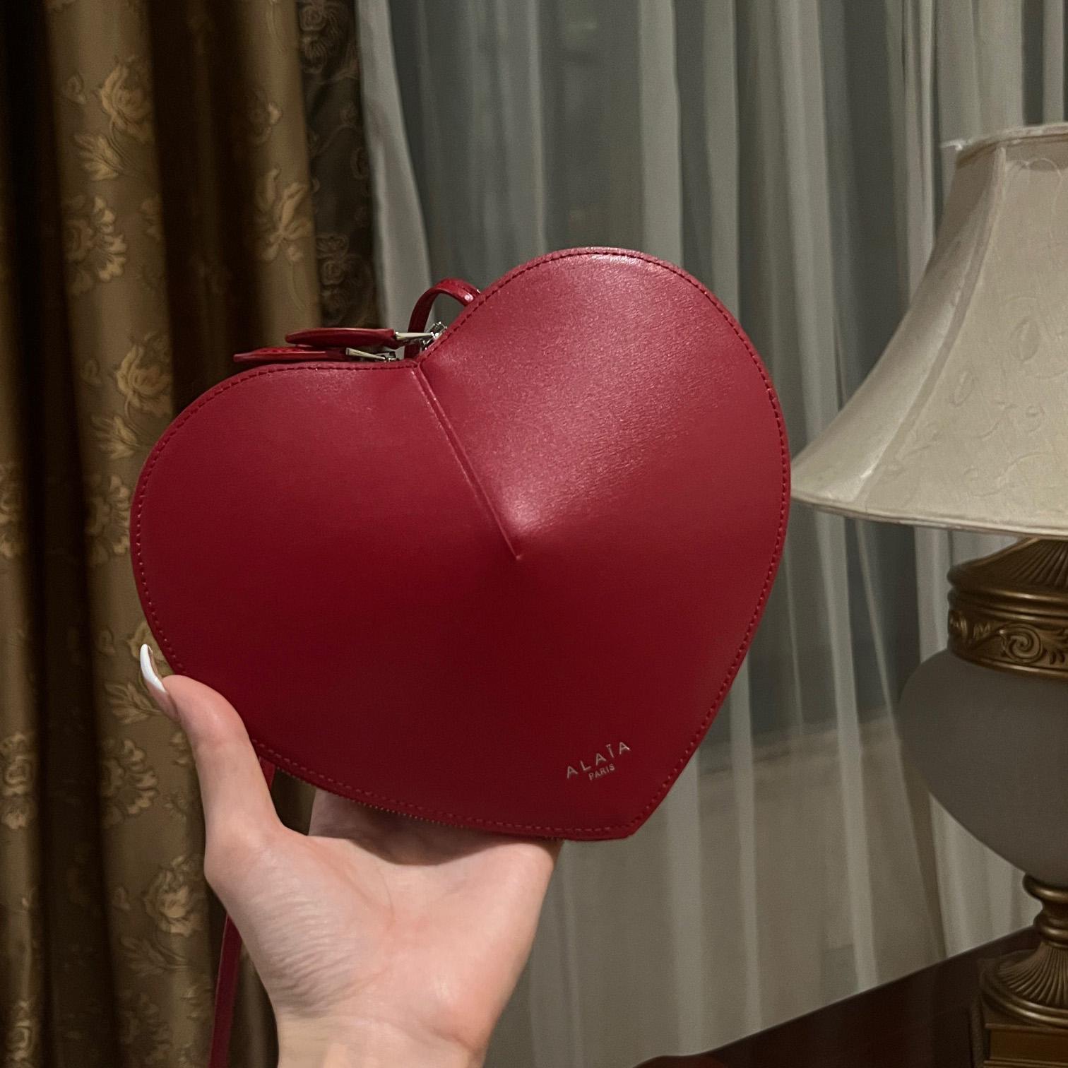Alaia Le Cœur Bag In Calfskin  - 