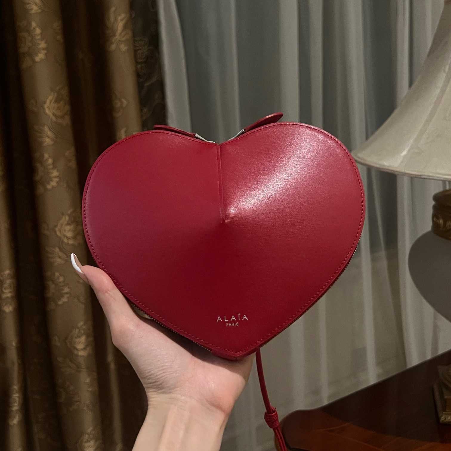 Alaia Le Cœur Bag In Calfskin  - 