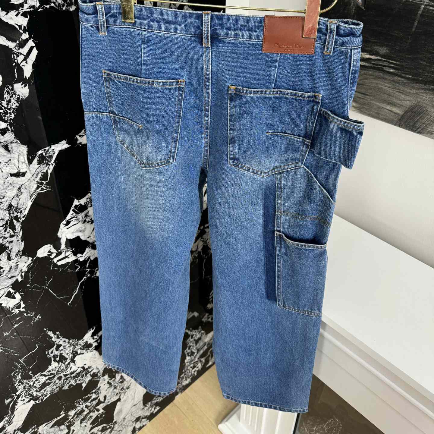Dior Handwritten Christian Dior Carpenter Jeans - 