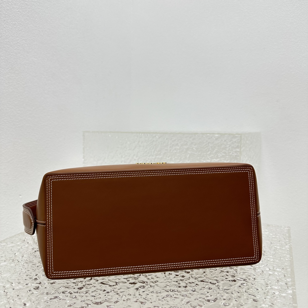 Jacquemus Le Regalo Leather Bucket Bag (30x33x14cm) - 