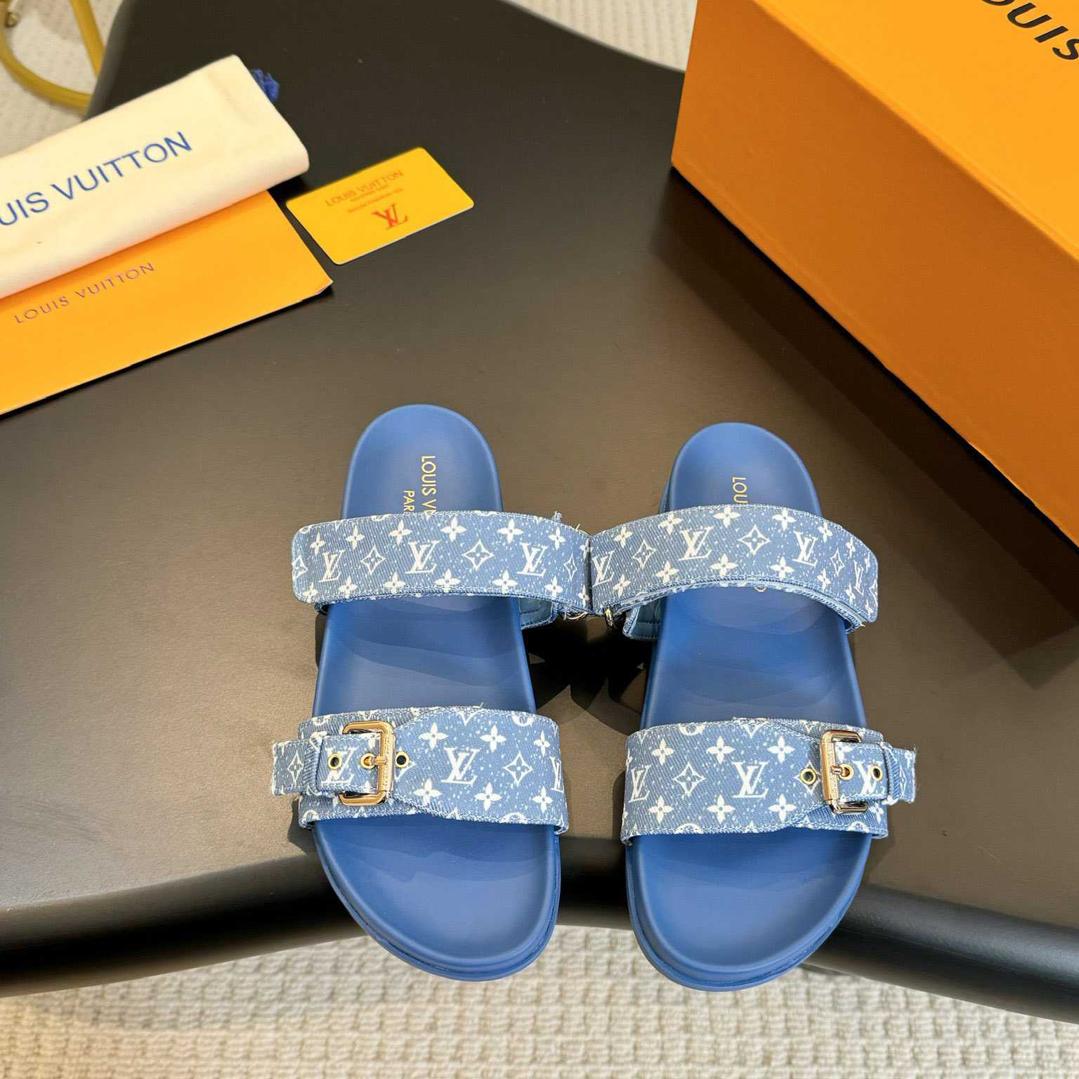 Louis Vuitton Bom Dia Flat Comfort Mule  1AD1BI - 